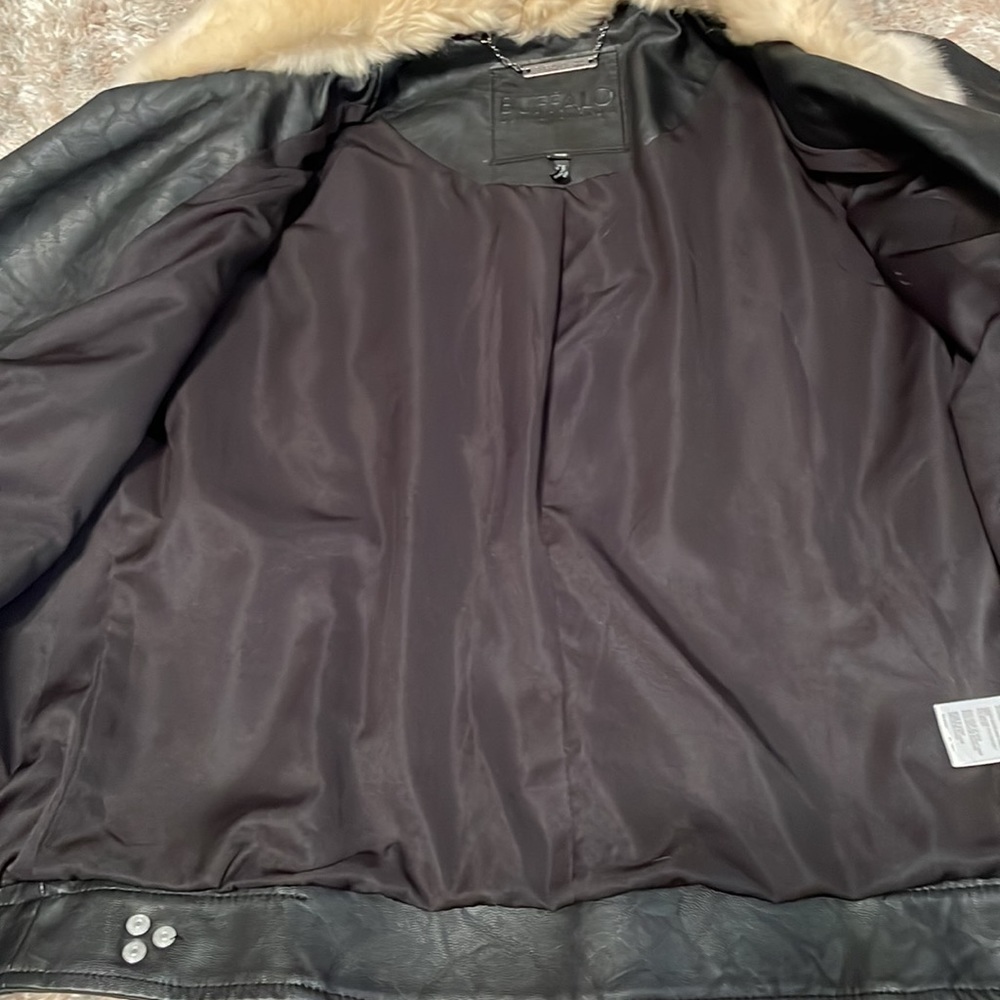Black  faux jacket - Picture 5 of 12